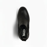 Bottine En Cuir 504 Noir