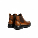 Bottine En Cuir 504 Tabac