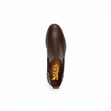 Bottine En Cuir 504 Marron