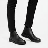 Bottine En Cuir 504 Noir